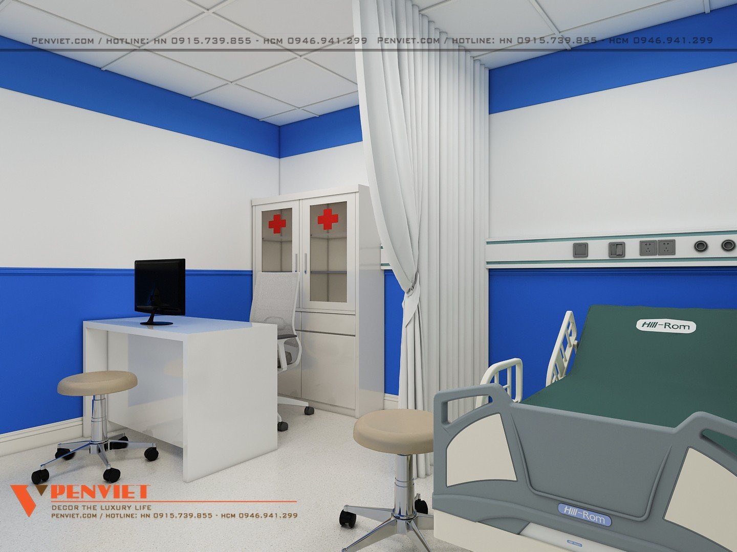 Thiết kế phòng khám nội