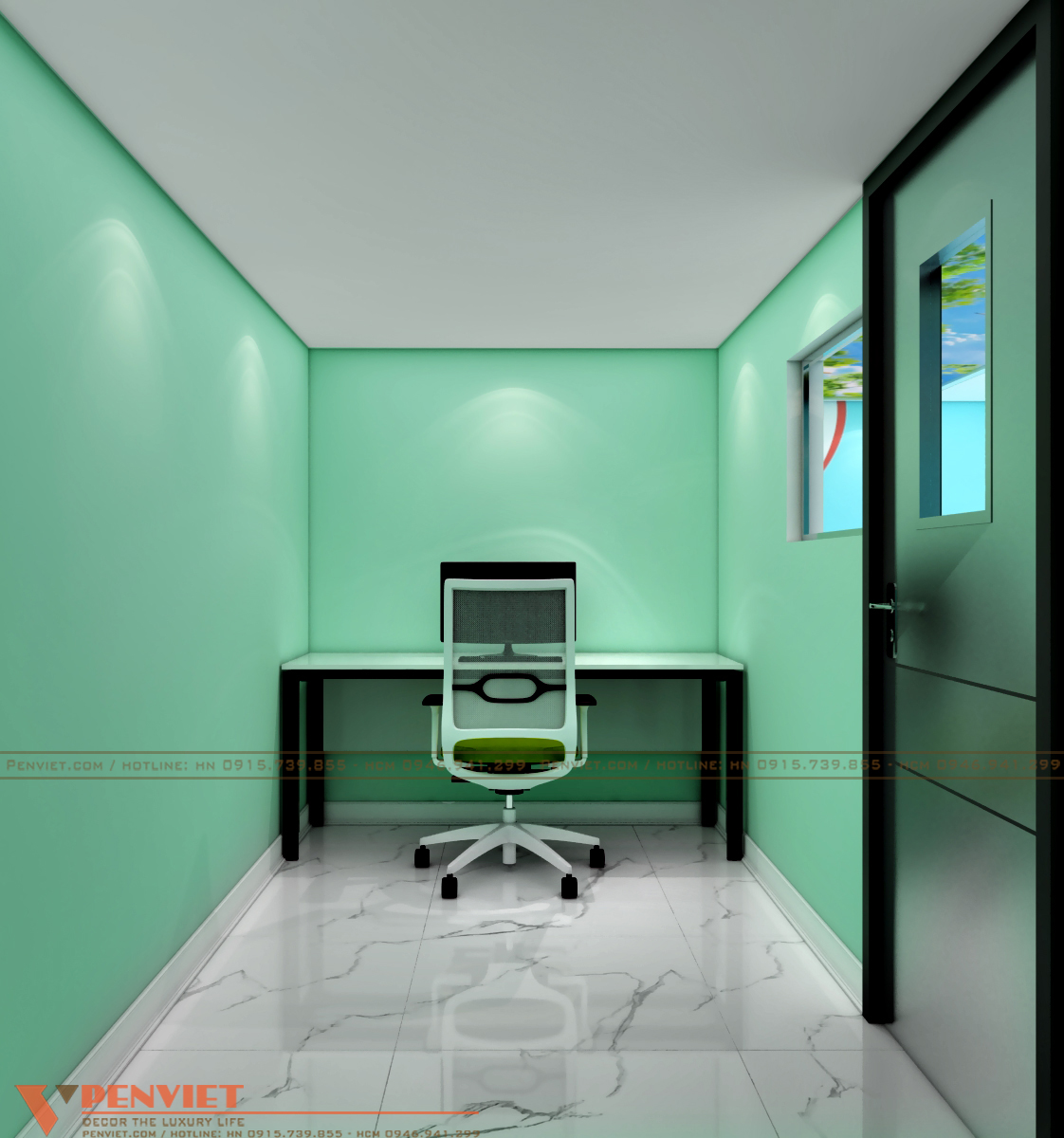 Thiết kế phòng điều khiển chụp CT