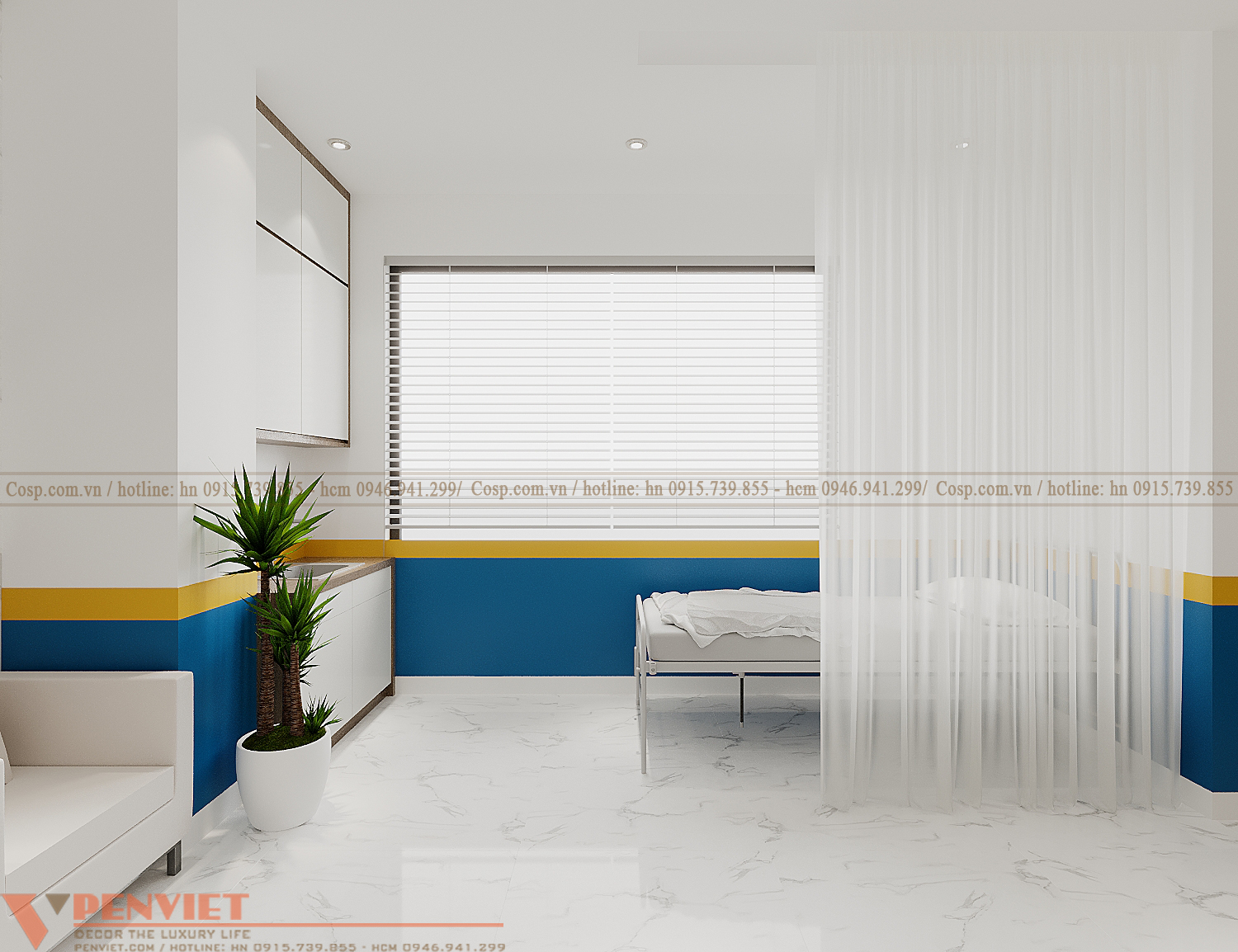 Thiết kế phòng khám giáo sư tiến sỹ