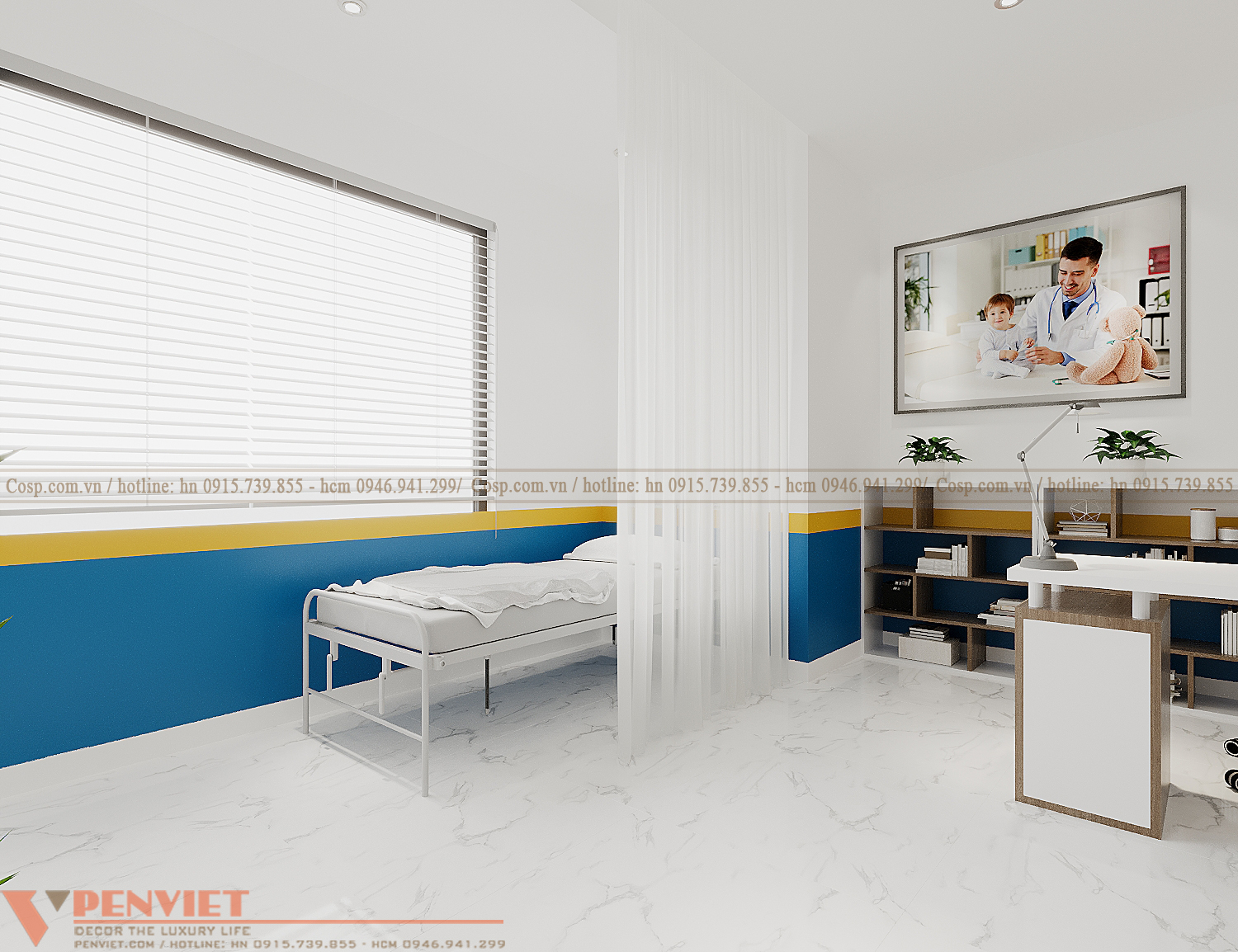 Thiết kế phòng khám giáo sư tiến sỹ