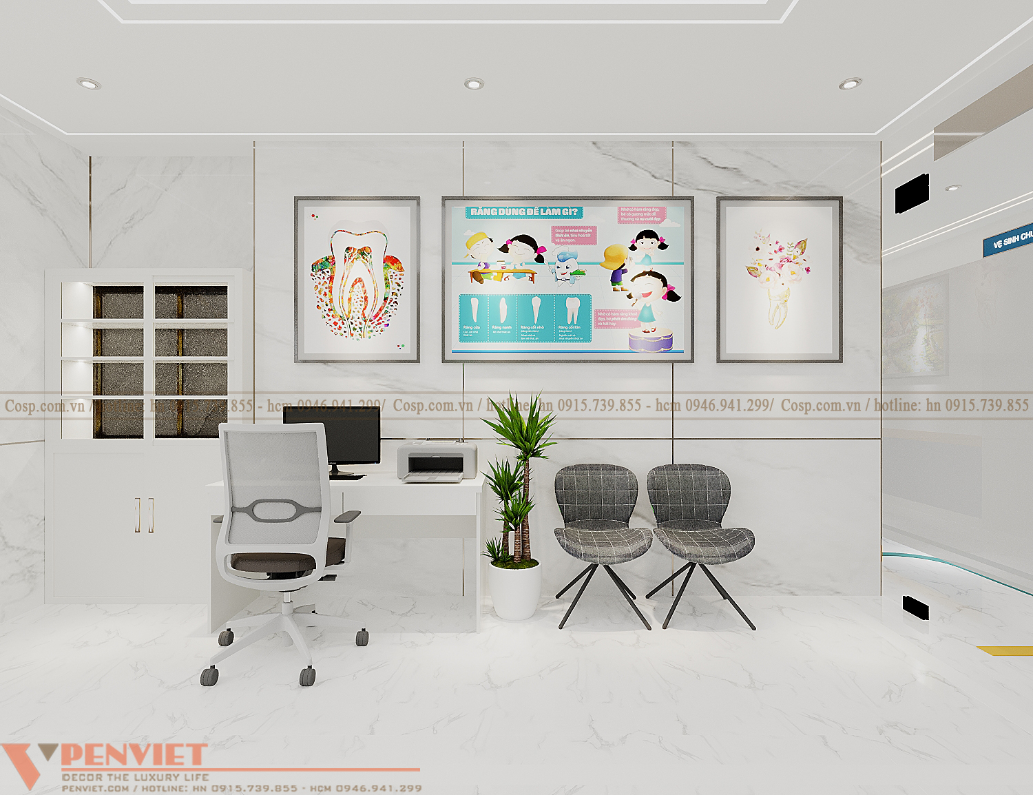 Thiết kế phòng khám nha khoa