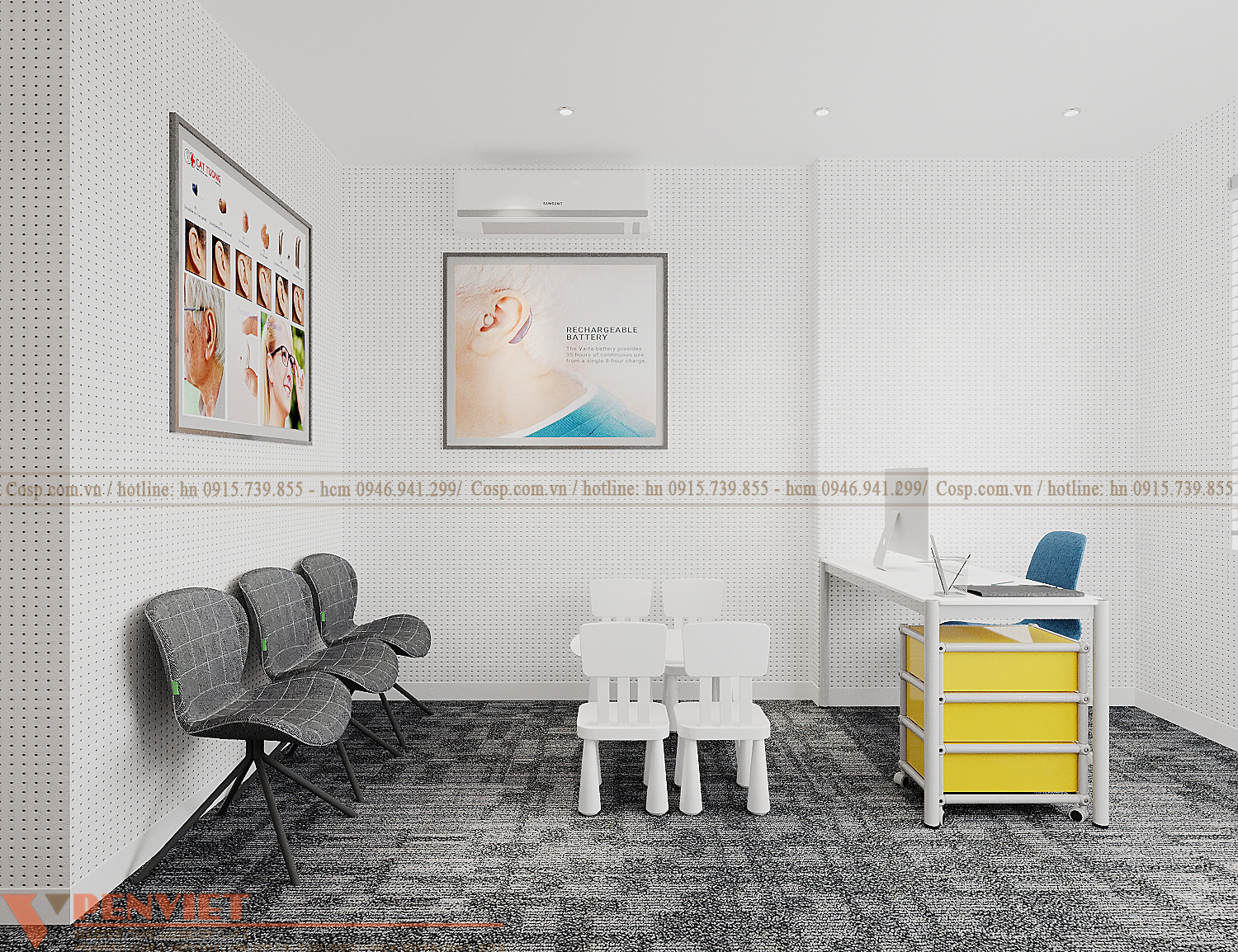 Thiết kế phòng tư vấn trợ thính