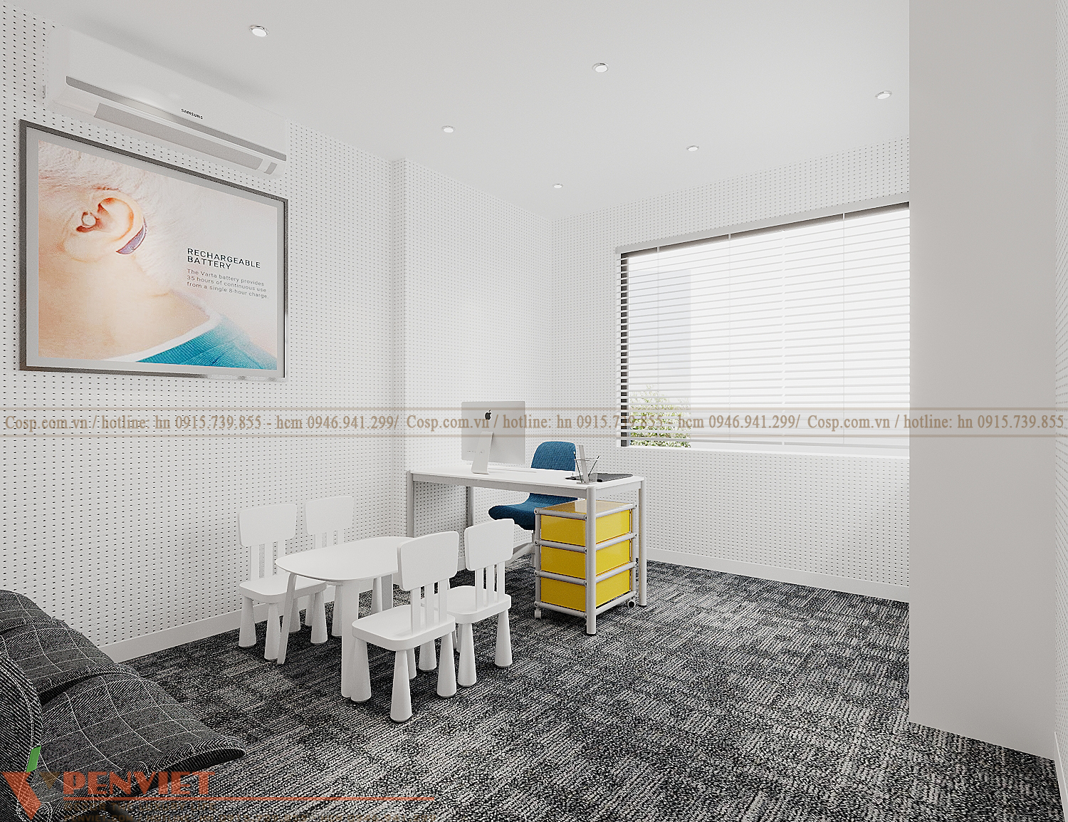 Thiết kế phòng tư vấn trợ thính