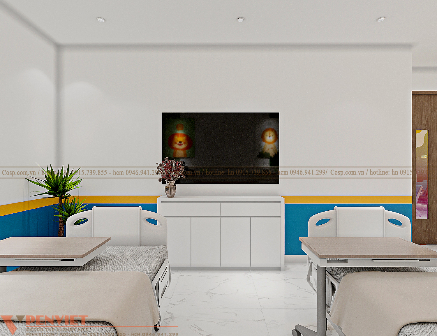 Thiết kế buồng lưu bệnh viện