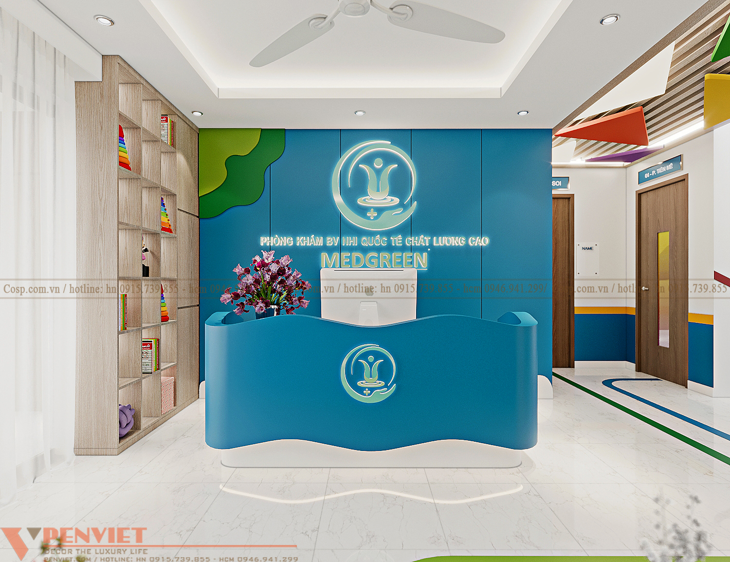 Thiết kế sảnh lễ tân