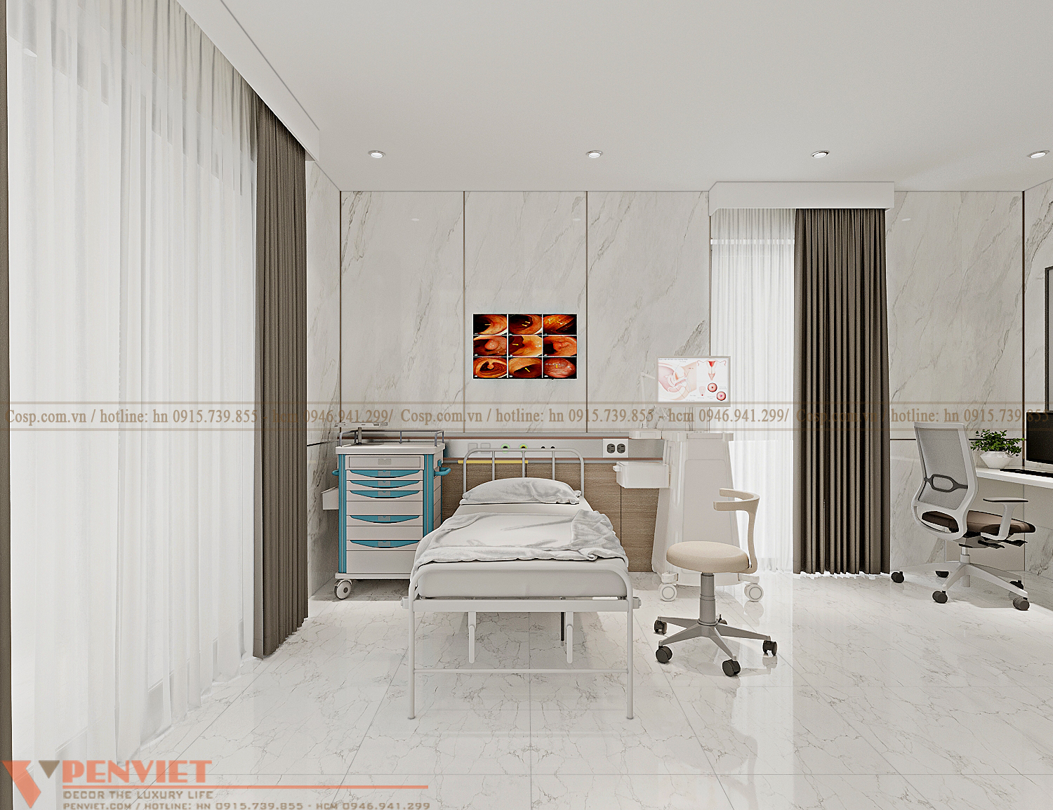 Thiết kế phòng nội soi tiêu hóa