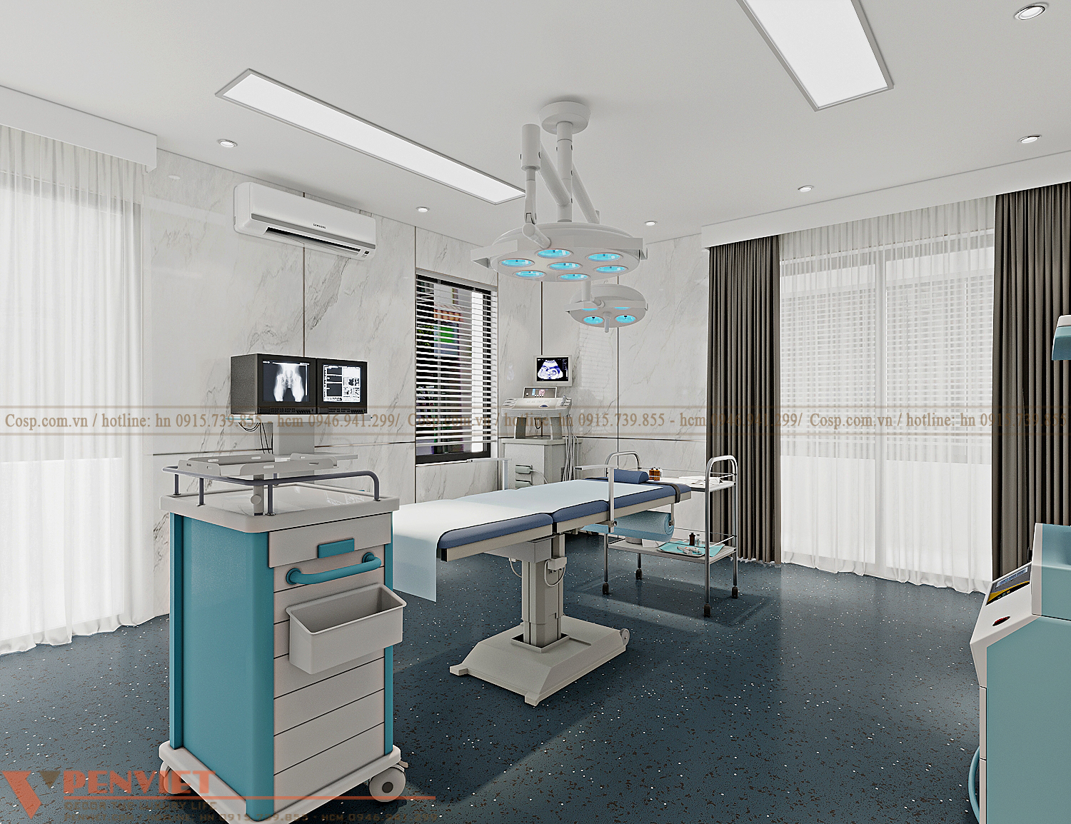 Thiết kế phòng phẫu thuật