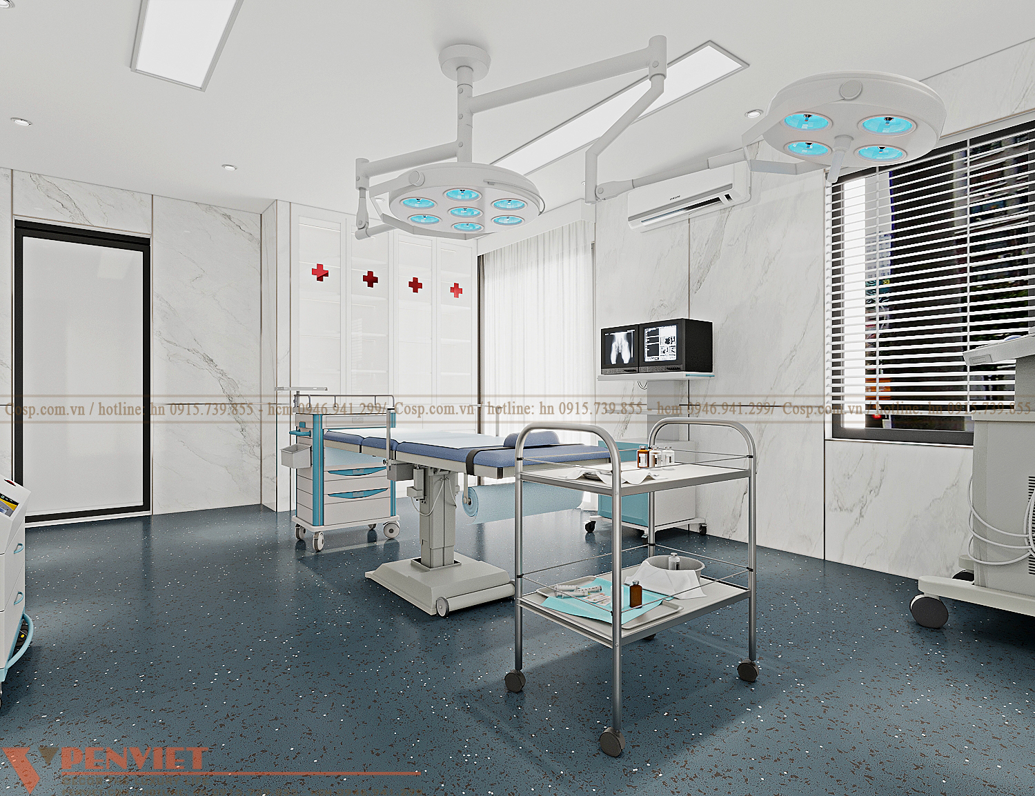 Thiết kế phòng phẫu thuật