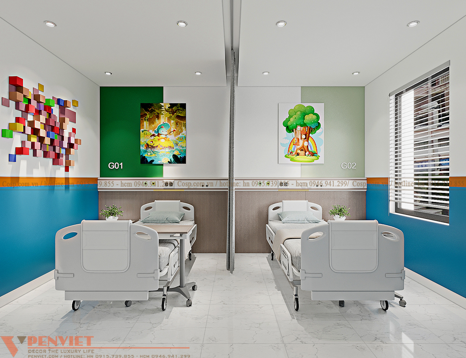 Thiết kế phòng hồi tỉnh