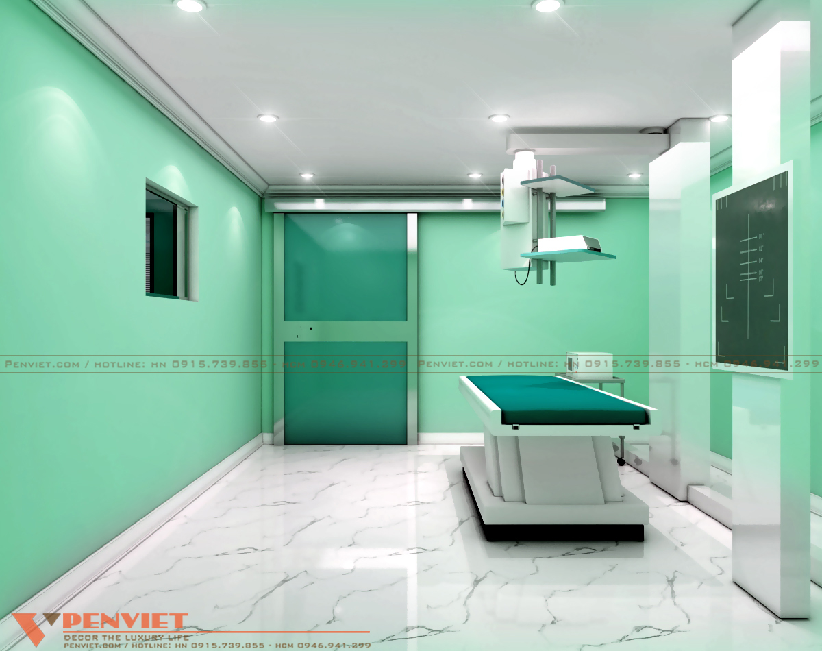 Thiết kế phòng chụp x quang