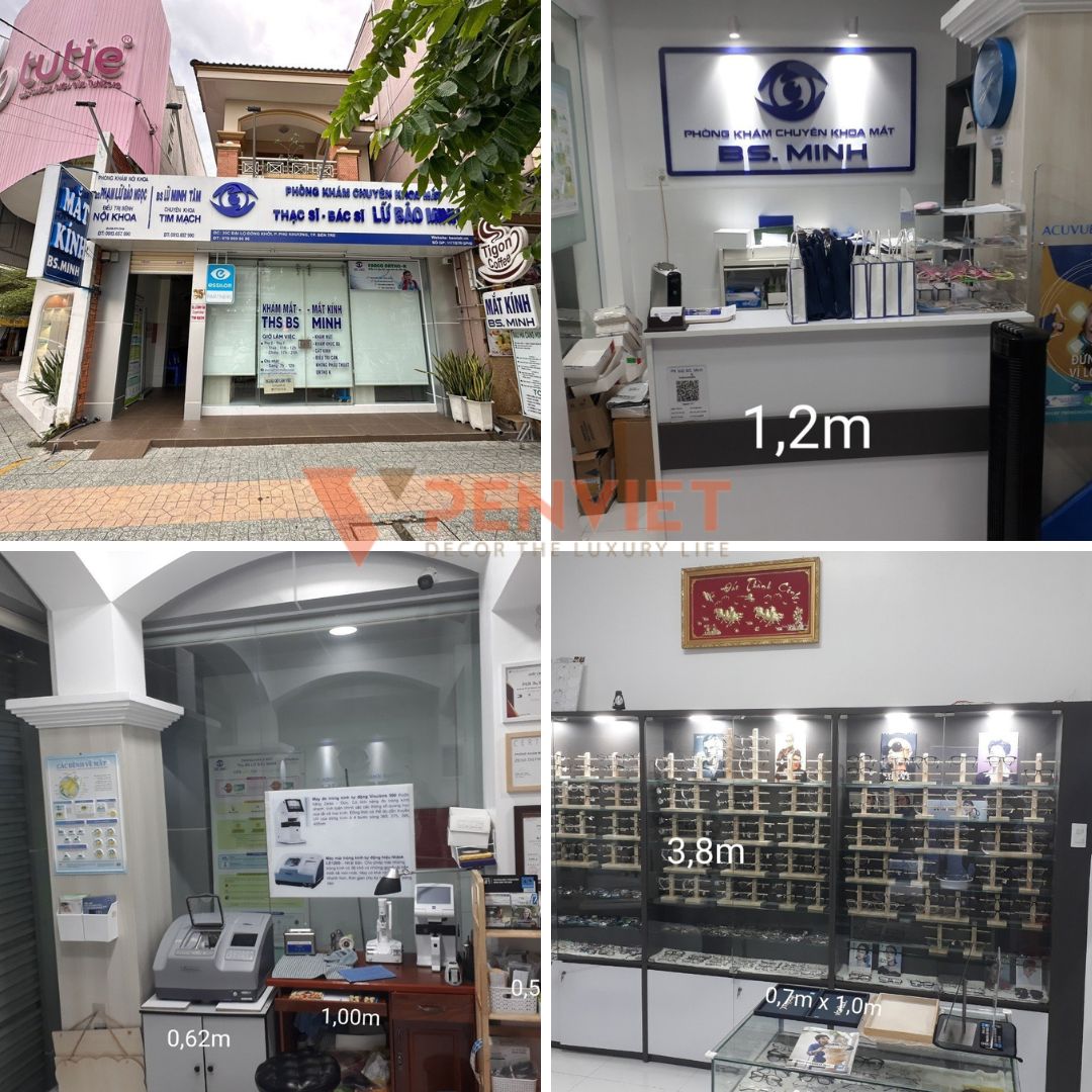 Hiện trạng mặt bằng phòng khám