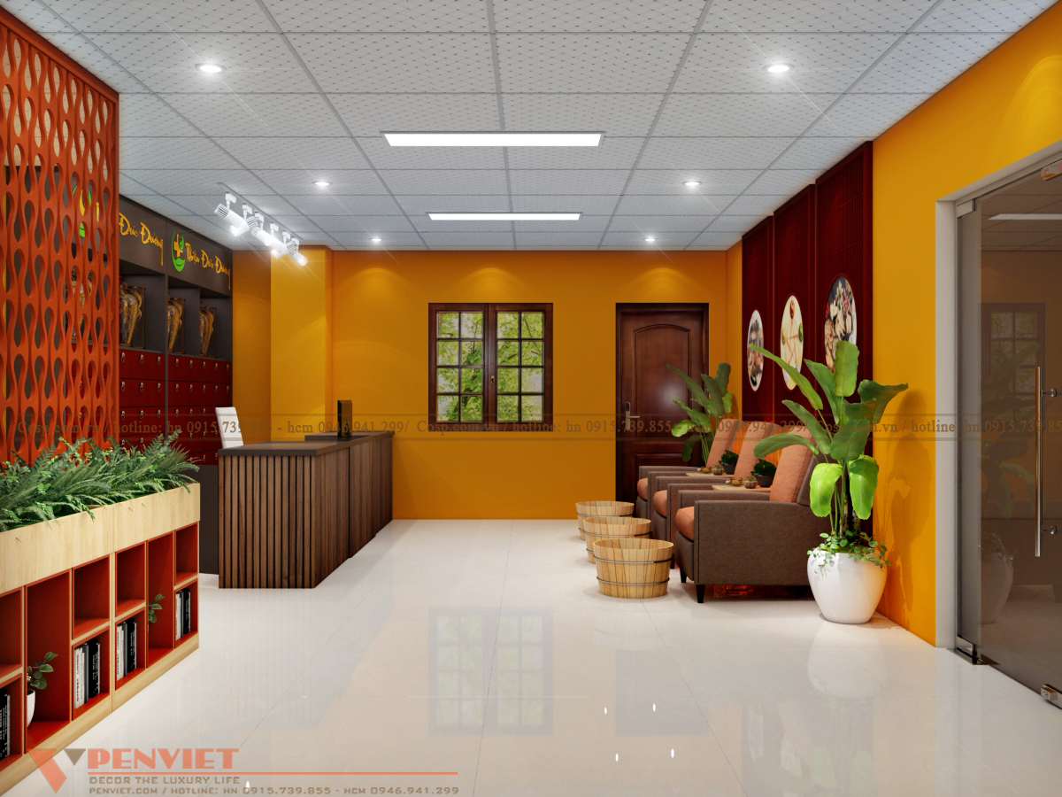 Thiết kế quầy thuốc đông y