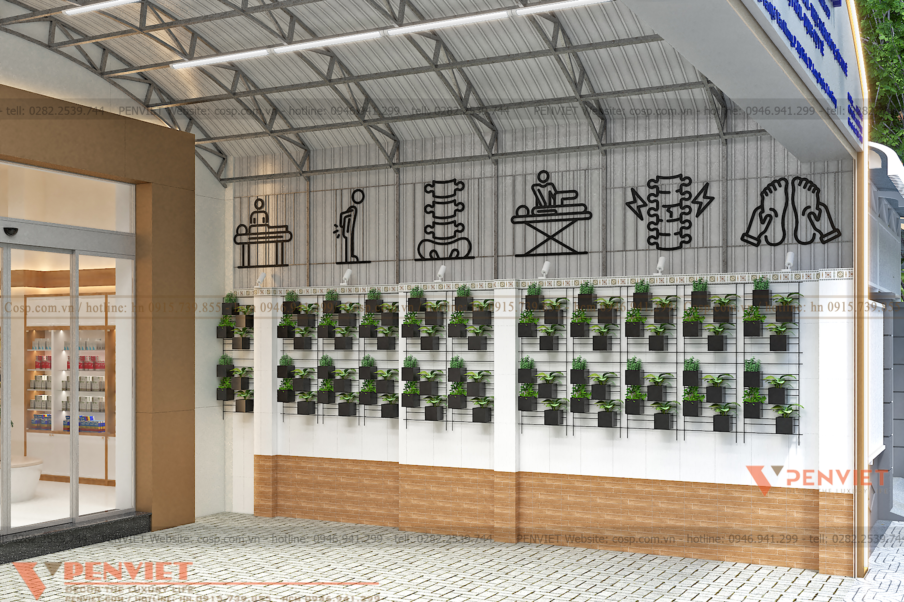 Decor khu vực sân vườn