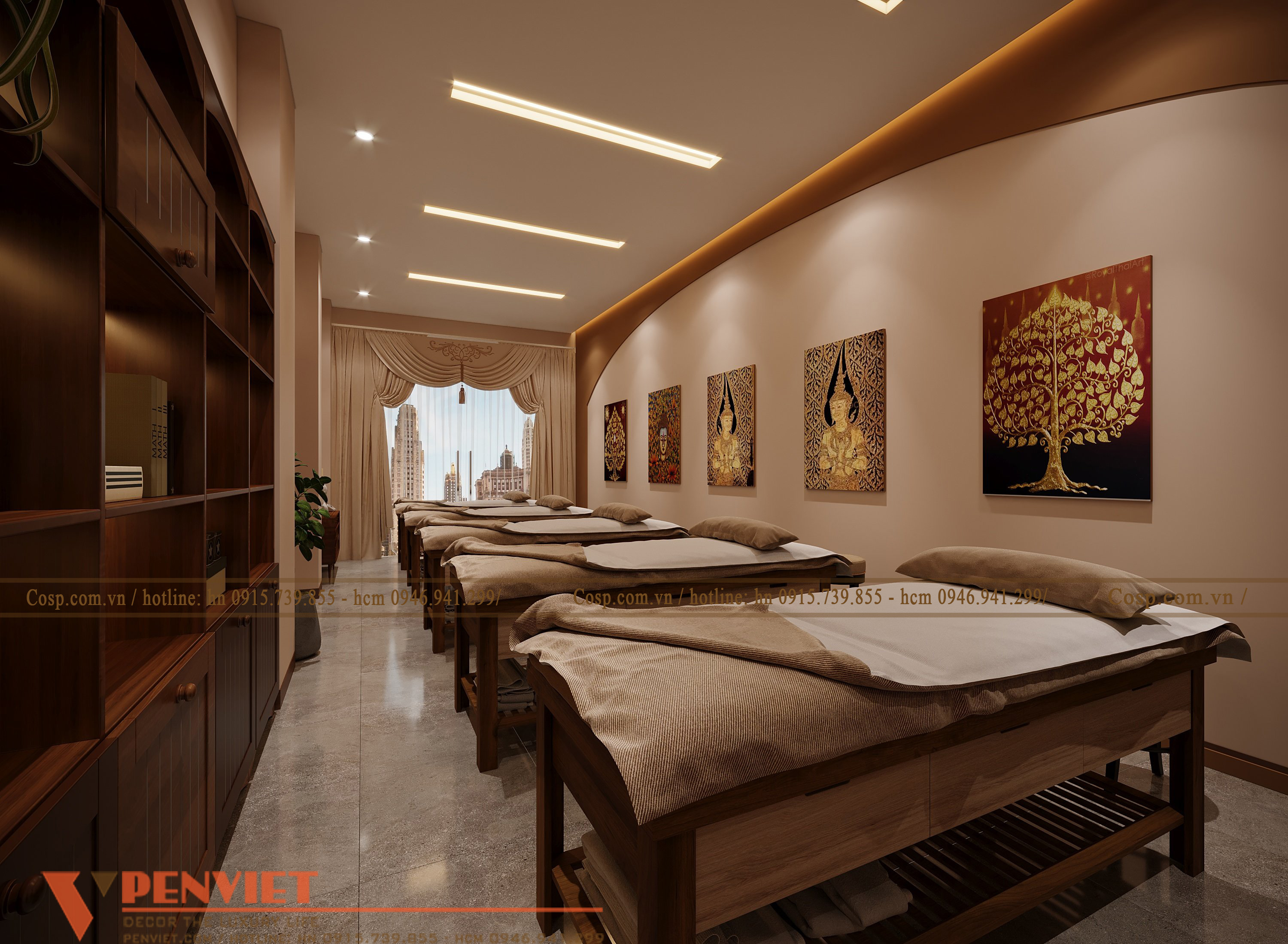 Lựa chọn phong cách Thái Lan để setup spa Cyprus