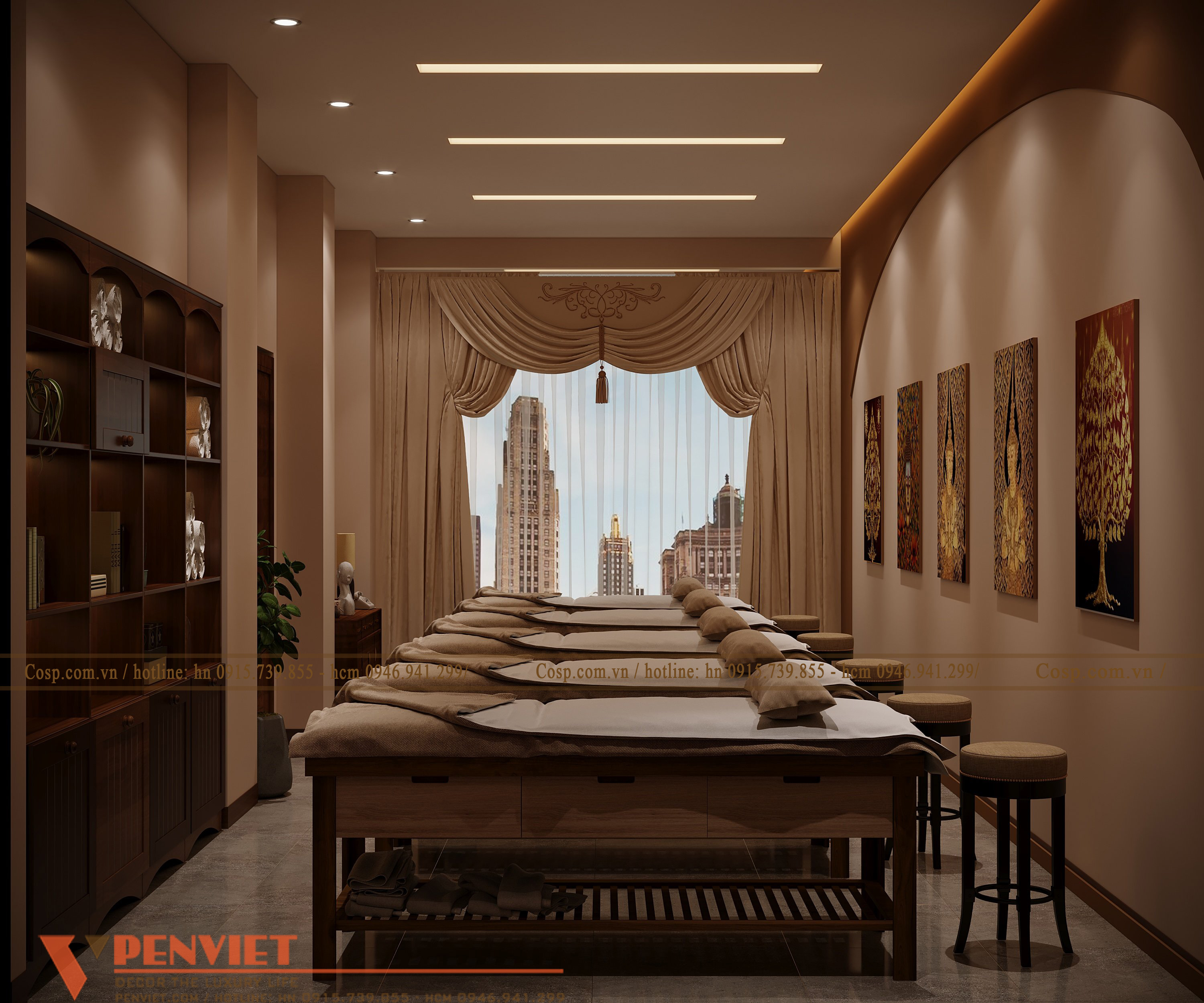 Sử dụng nội thật mang đến sự thoải mái cho người sử dụng