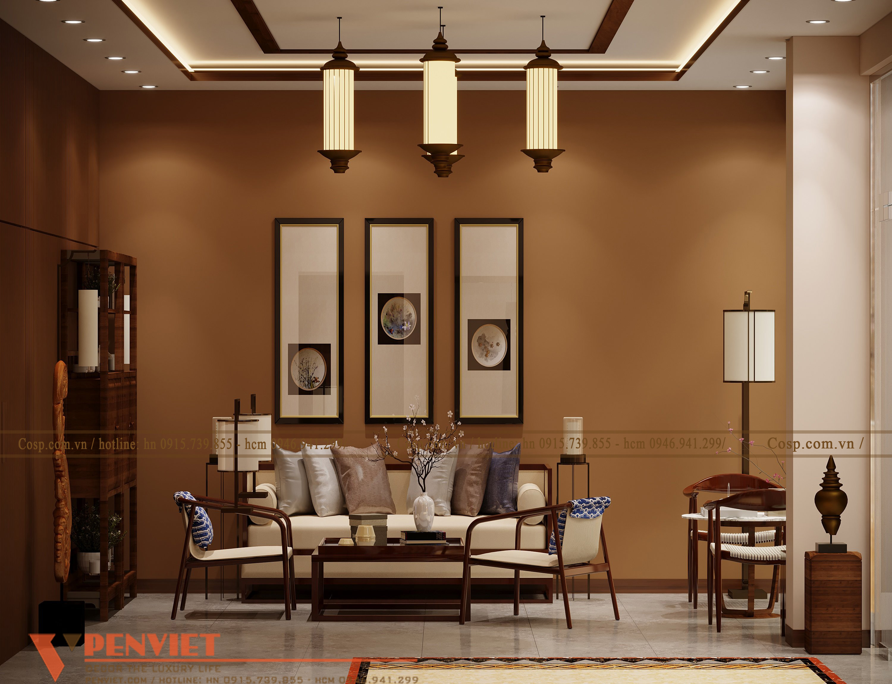 Trang trí không gian độc đáo