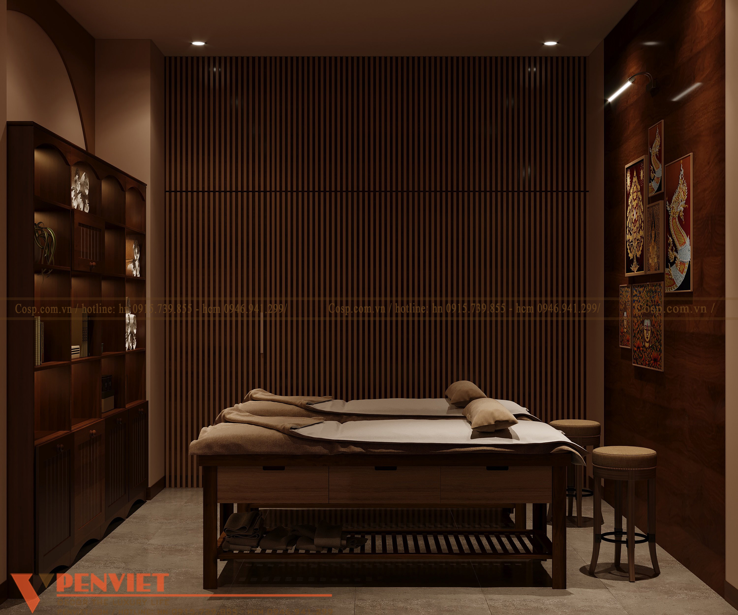 Hình ảnh nhất quán của spa