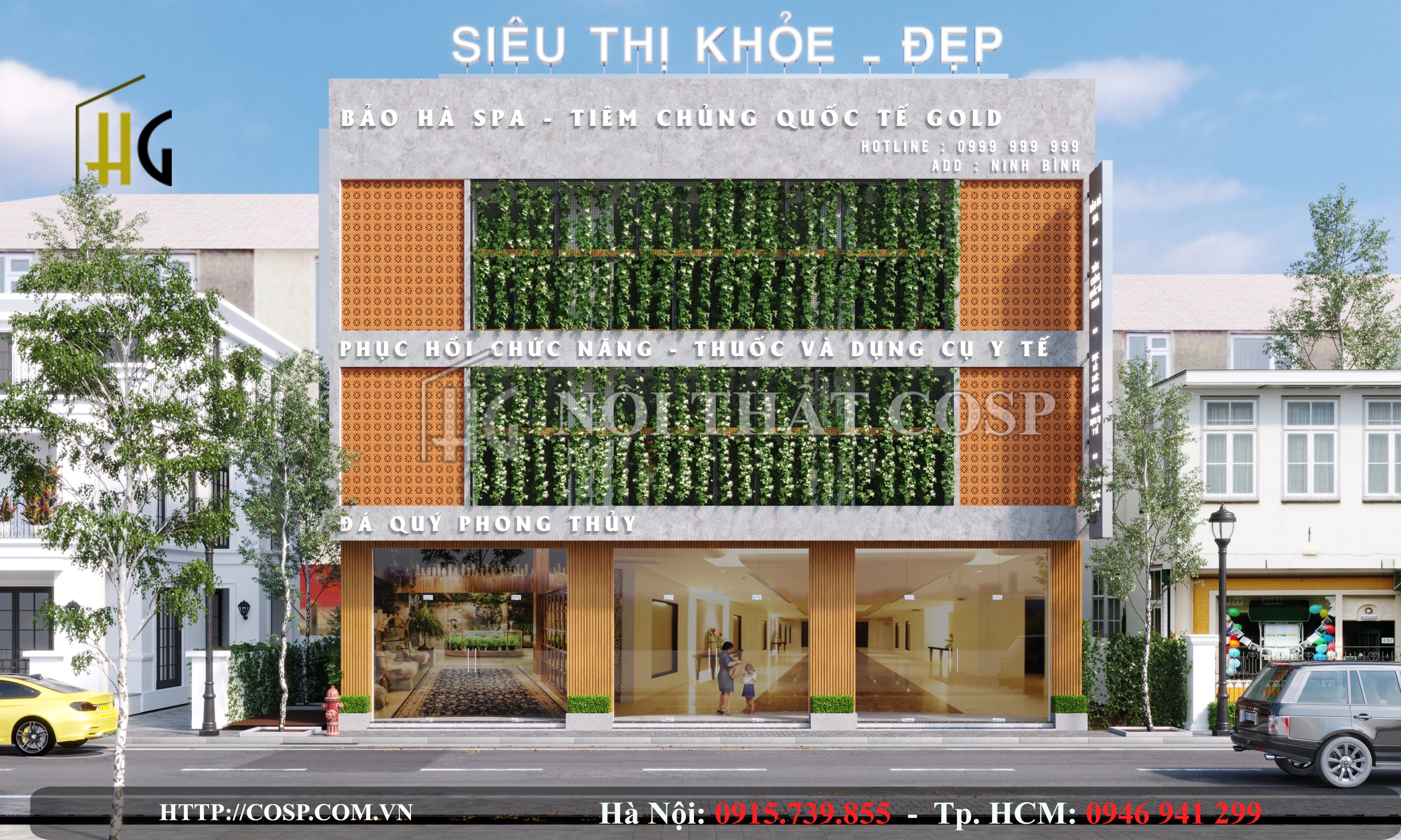 Thiết kế spa bảo hà