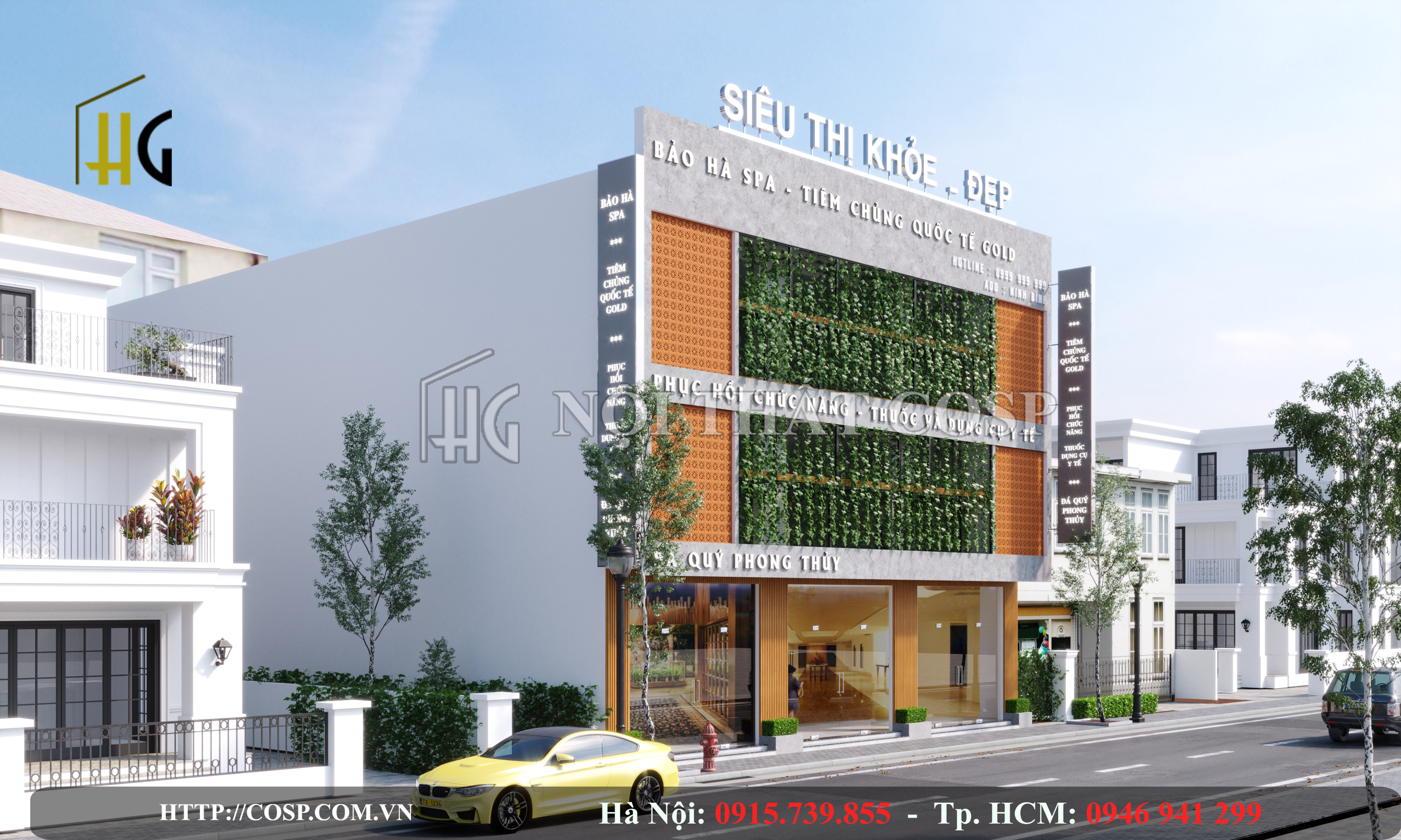 Thiết kế spa Bảo Hà