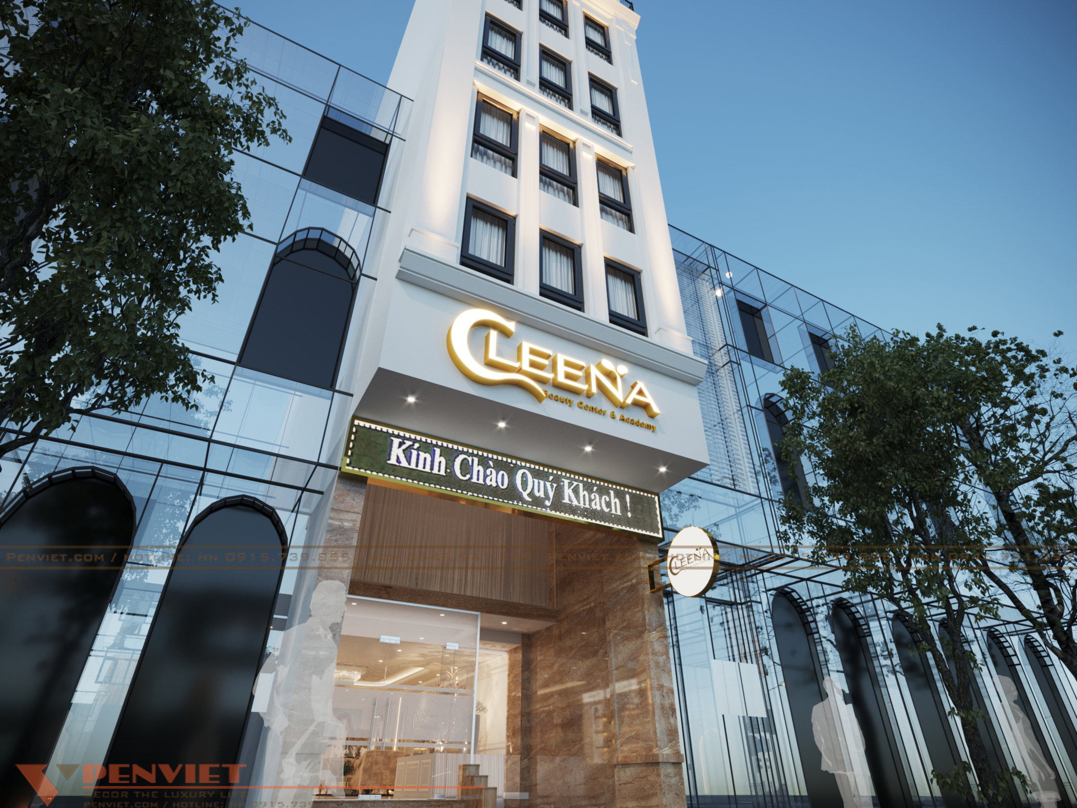 Thiết kế spa cleena