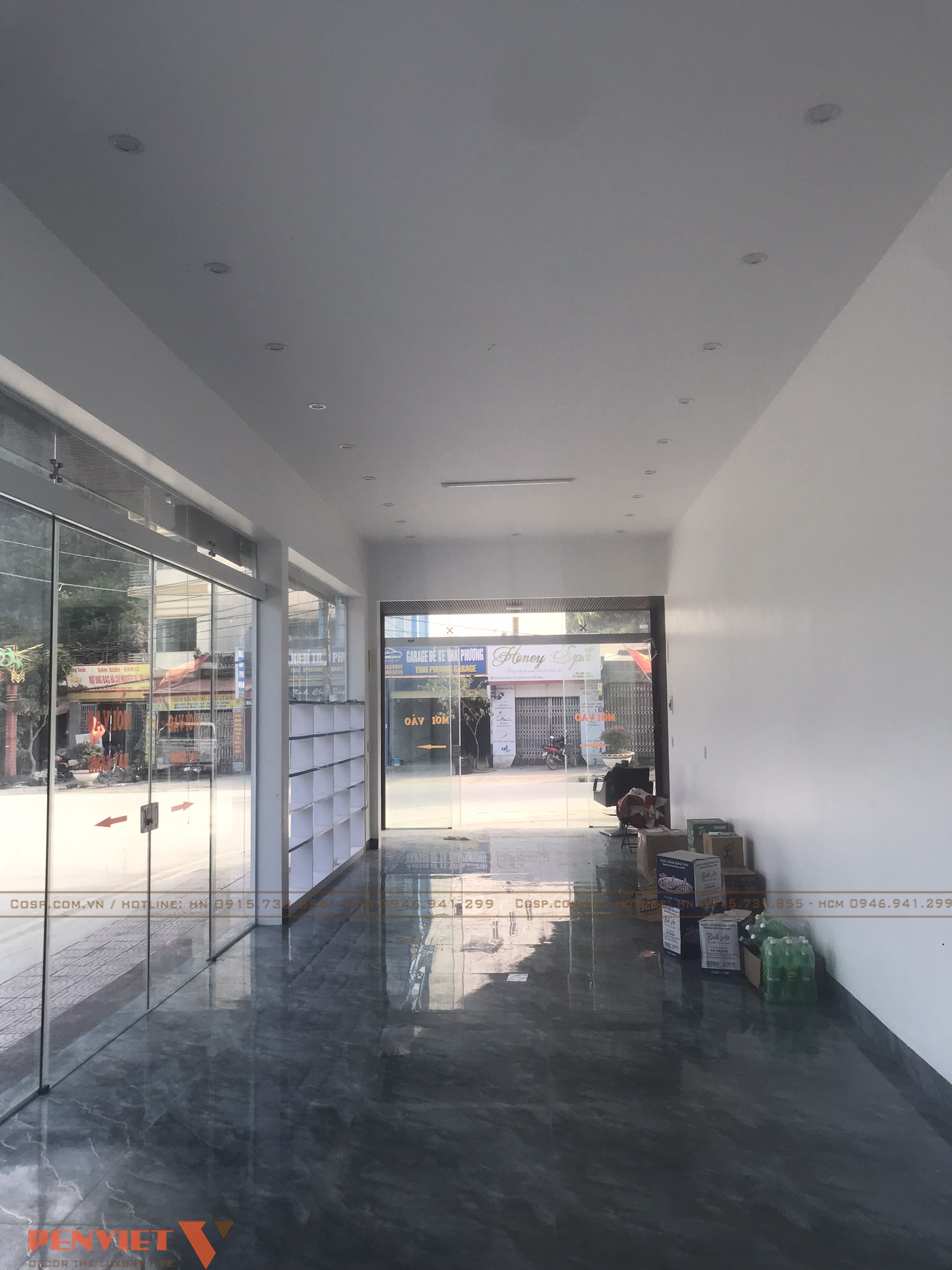 Hiện trạng mặt bằng spa