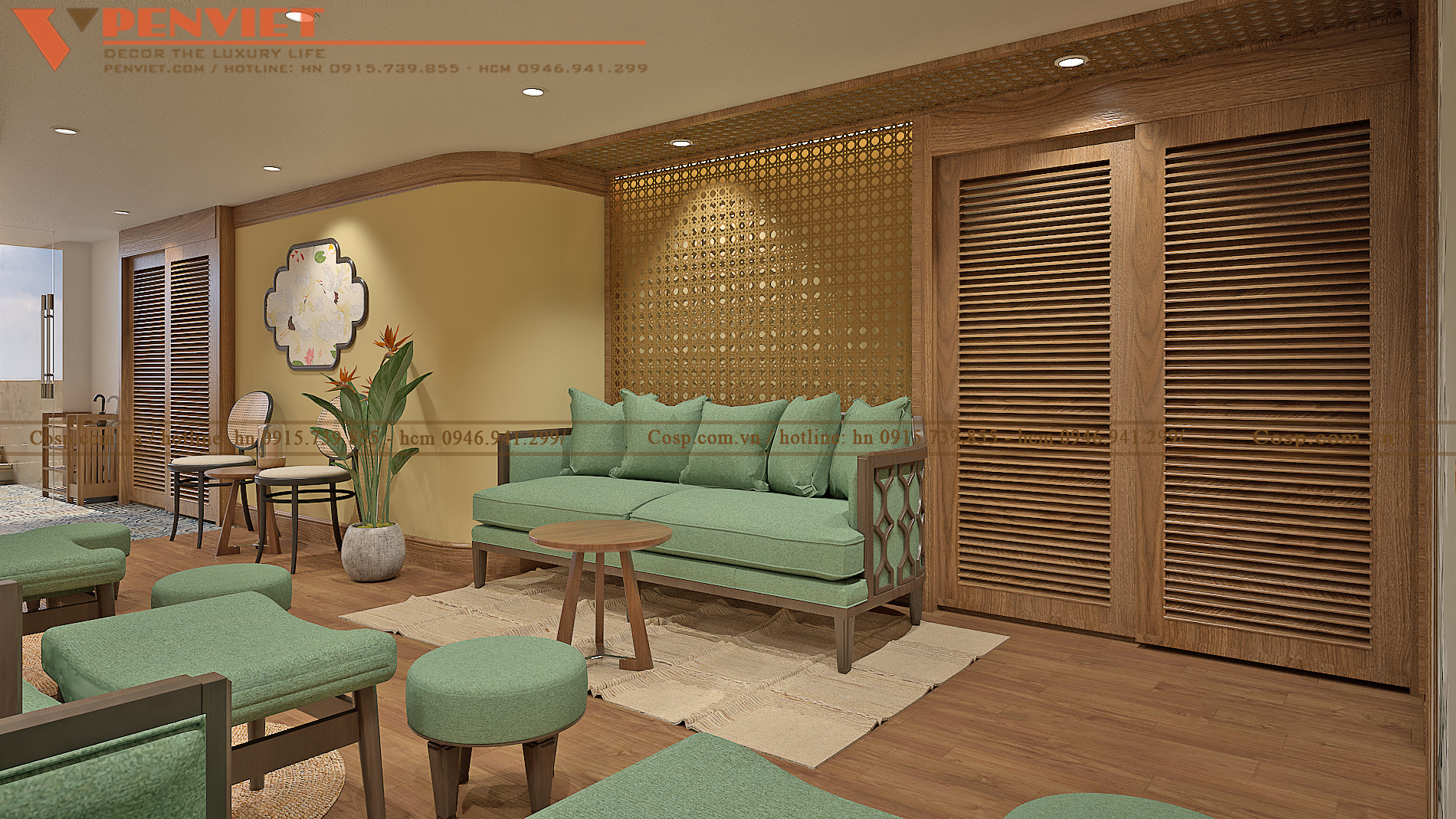 Thiết kế phòng làm nail