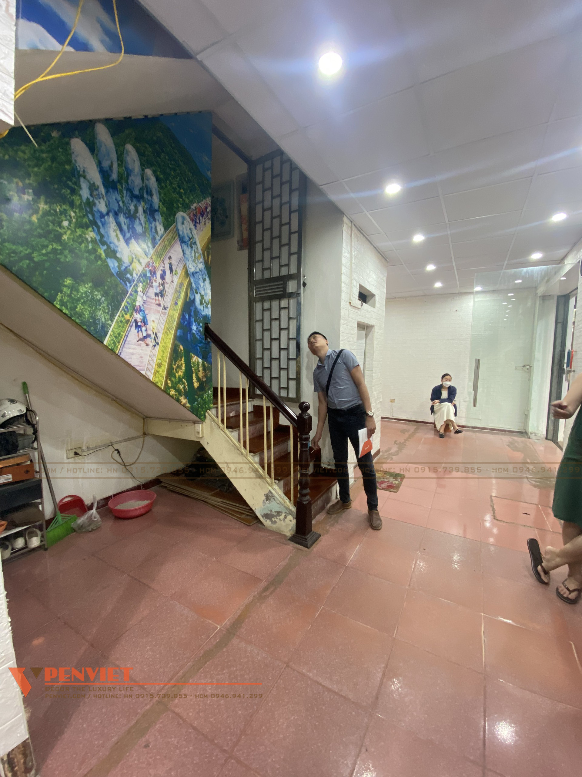 Hiện trạng nội thất bên trong tiệm vàng