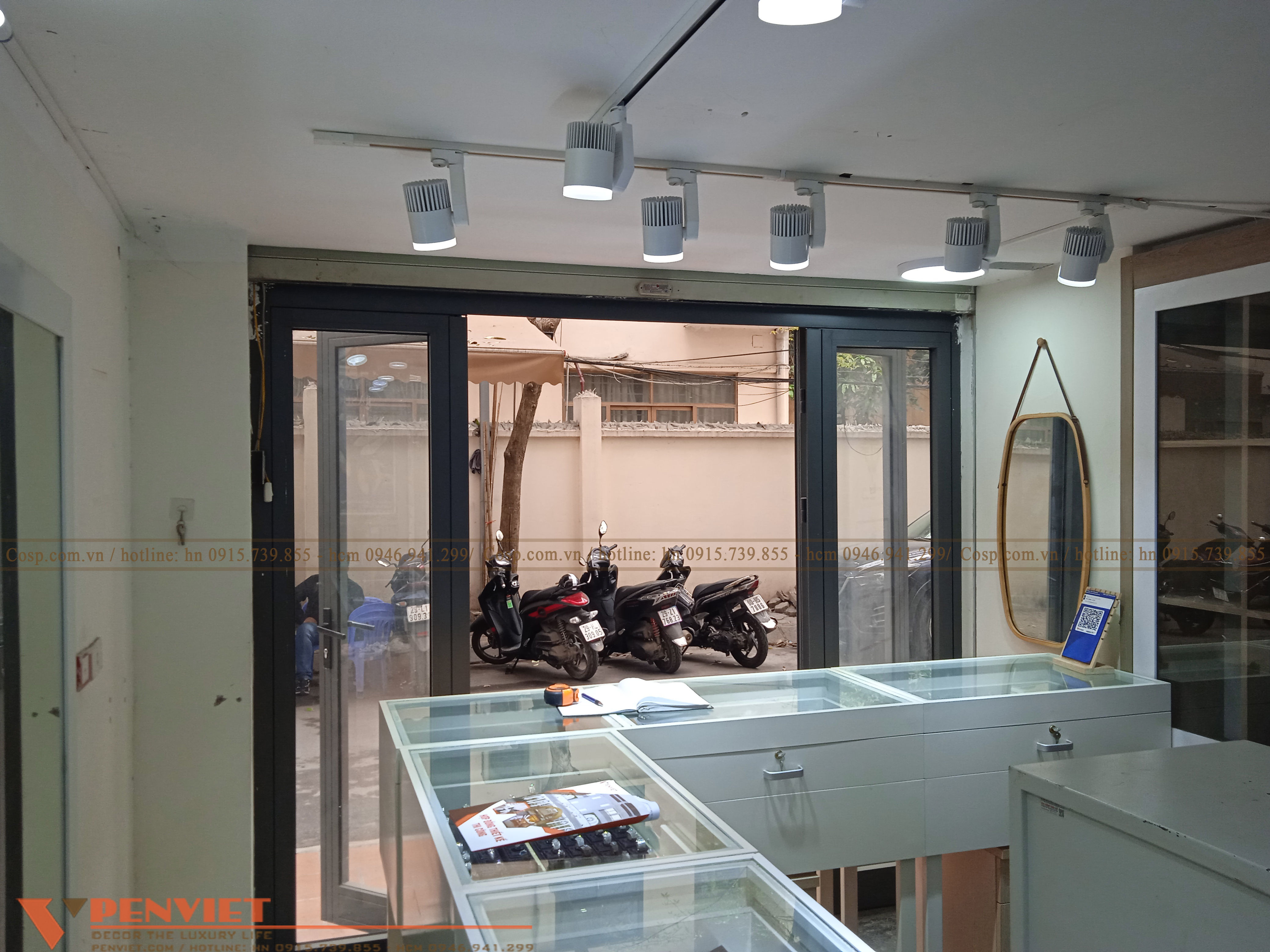 Hiện trạn nội thất tiệm vàng trước thiết kế