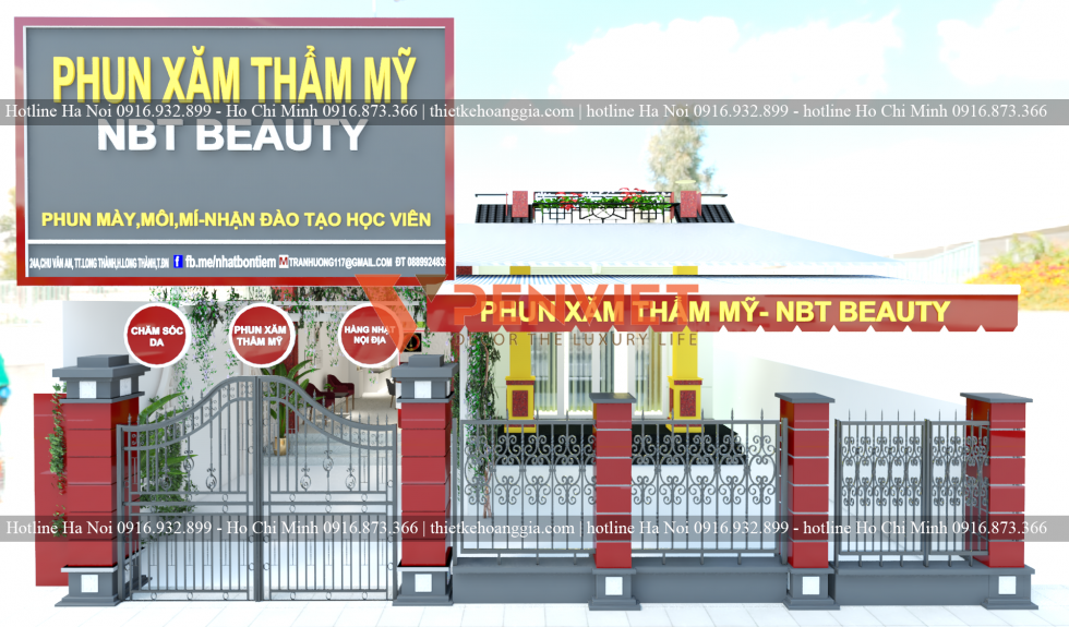 tieu chi thiet ke bien quang cao spa chuan hut khach 2
