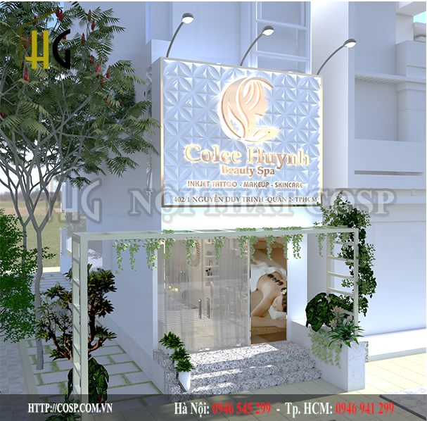 tieu chi thiet ke bien quang cao spa chuan hut khach 5