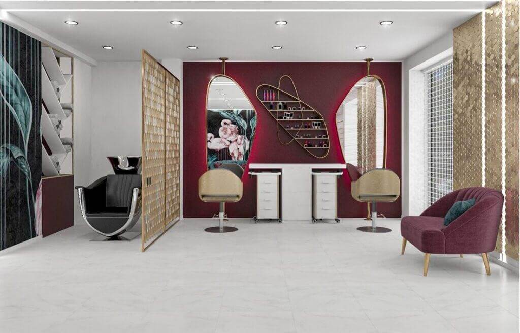 ​Một không gian riêng ấn tượng của tiệm spa