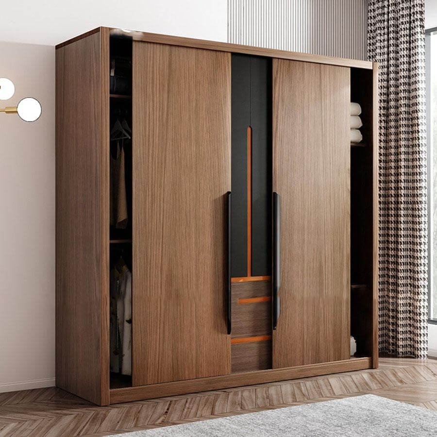 ​Gỗ Veneer óc chó trong ứng dụng thiết kế, thi công nội thất