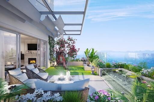 ​Logia và ban công đều là nơi lấy gió và ánh sáng cho căn nhà