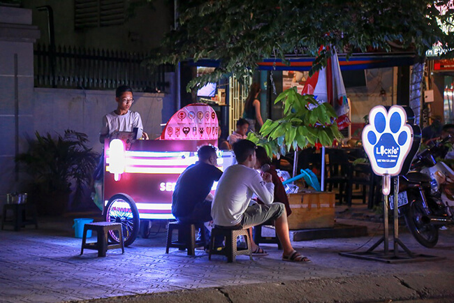 Không hề tốn kém chi phí cho mặt bằng kinh doanh