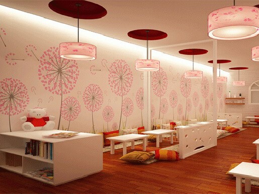 Tạo điểm nhấn cho cửa tiệm với màu đỏ