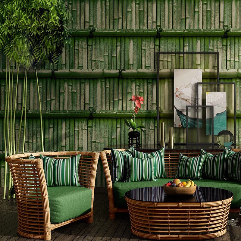 Tone màu xanh lá sẽ tạo sợi dây liên kết với thiên nhiên