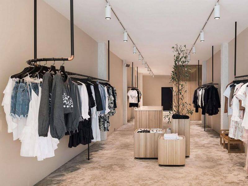 Sơn tường mang lại hiệu quả kinh tế cho thiết kế shop giá rẻ