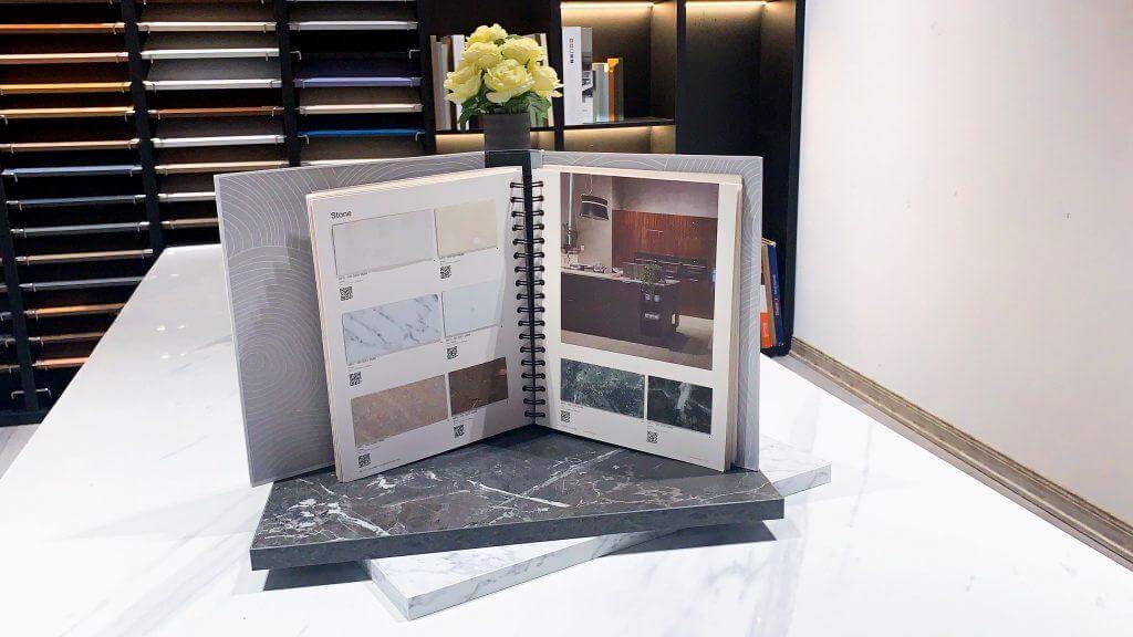 ​Một số mẫu Melamine vân đá trong kho vật liệu của Nội thất Penviet