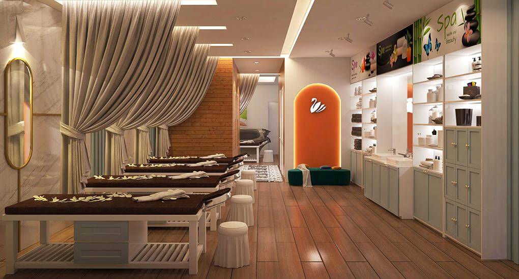 ​Thiết kế spa chuyên nghiệp cần đảm bảo công năng sử dụng cho cơ sở làm đẹp