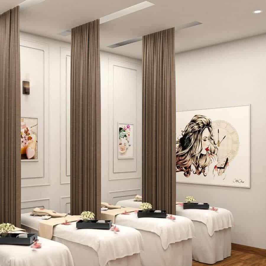 ​Sự ấn tượng và vẻ đẹp giúp cho thiết kế spa chuyên nghiệp thu hút được khách hàng