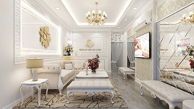 Thiết kế Spa không chỉ đẹp mà còn cần dễ bảo trì