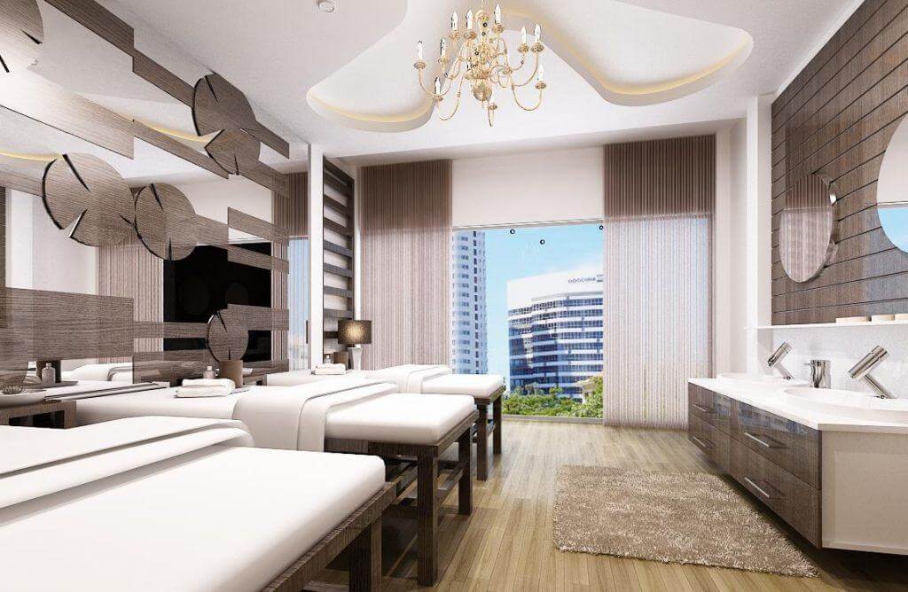 Thiết kế spa đẹp với phong cách hiện đại