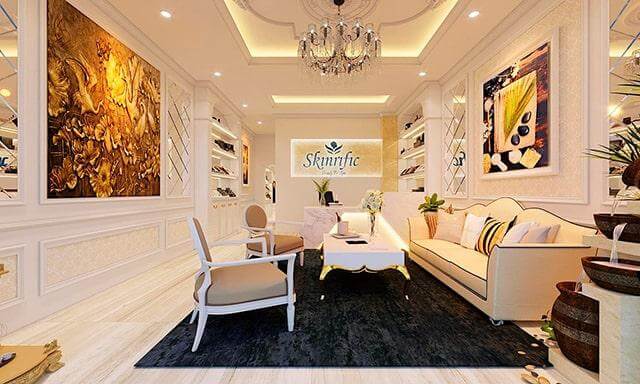 ​Nội thất spa đẹp phong cách Tân Cổ Điển