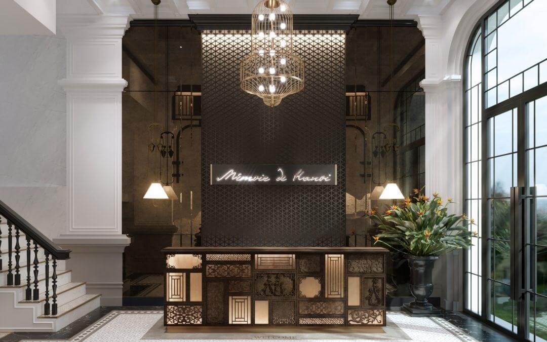 Màu sắc và họa tiết đặc trưng đậm nét Á Đông