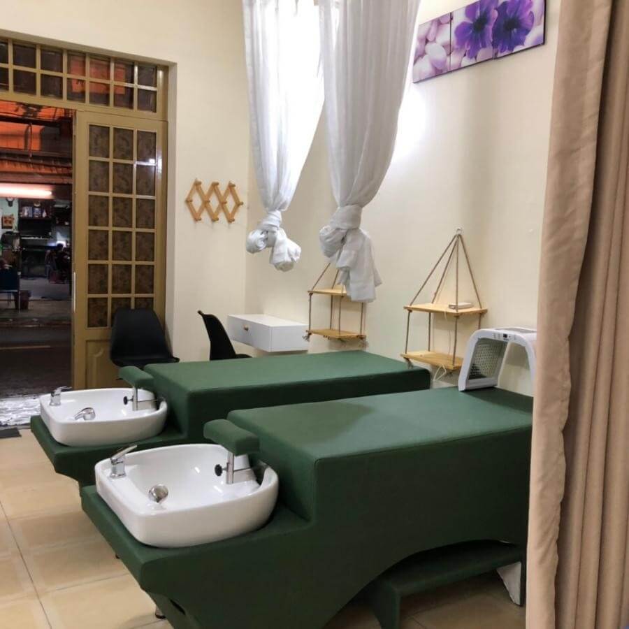 ​Thiết kế quán spa gội đầu đơn giản giúp tiết kiệm chi phí