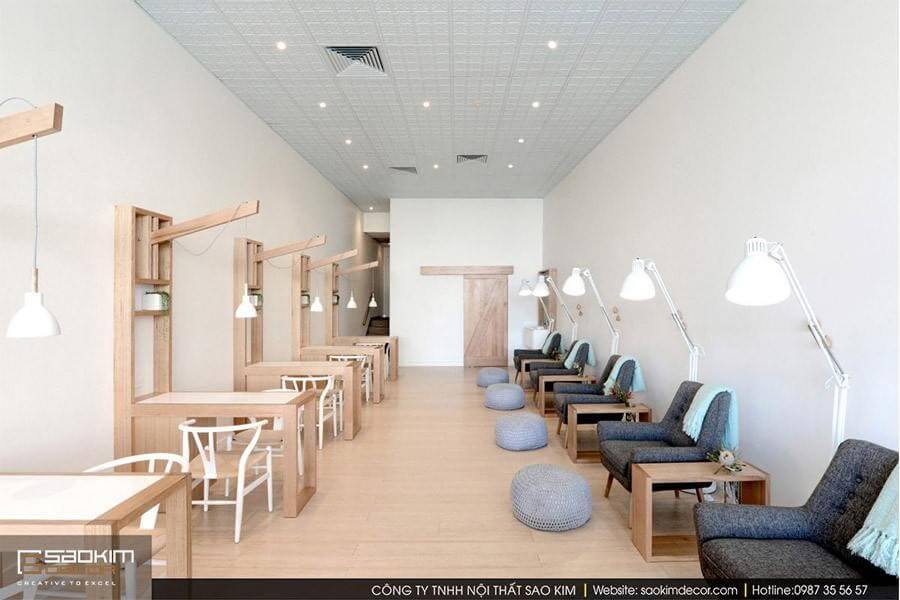 ​Phong cách tối giản chú trọng đến màu sắc, hình khối, vật liệu