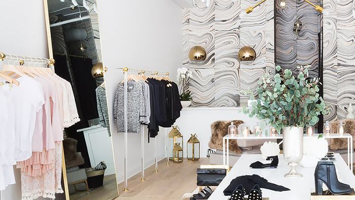 ý tưởng thiết kế shop thời trang dễ thương