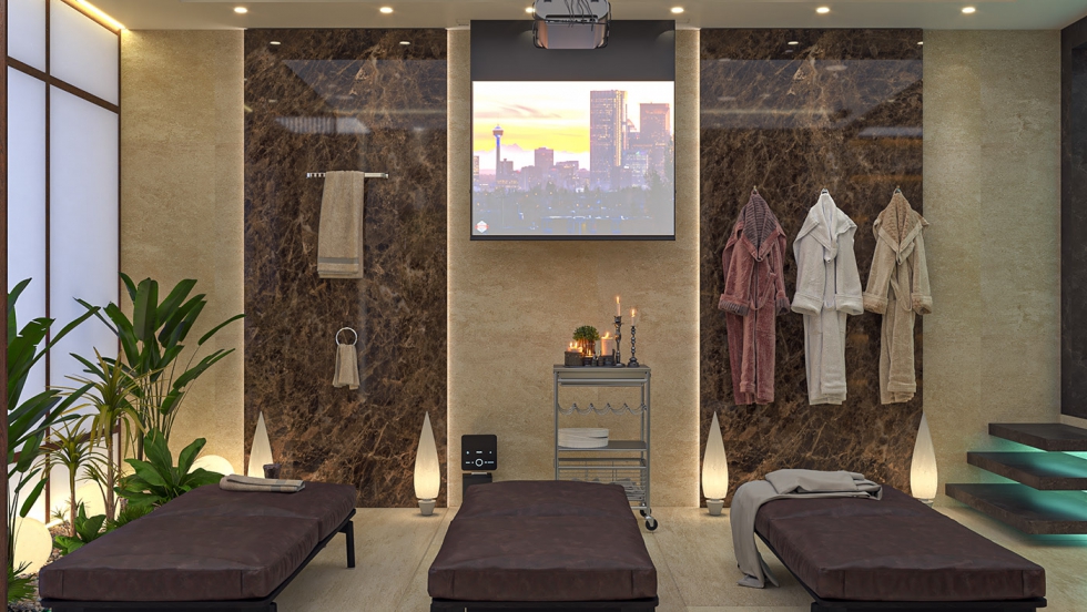 Thiết kế nội thất phòng spa mini tại nhà cho startup