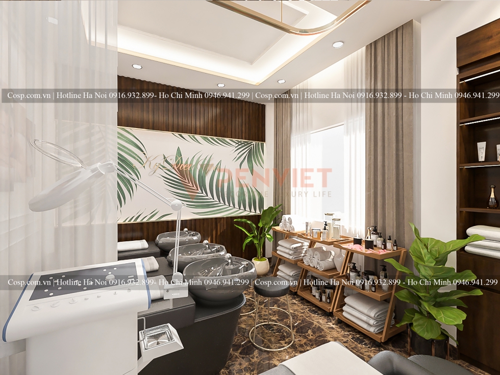 Mẫu thiết kế spa 20m2